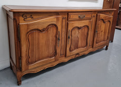 French Walnut Louis XV Style Three Door Sideboard | Antique & Vintage | Moonee Ponds Antiques | Australia Wide Delivery