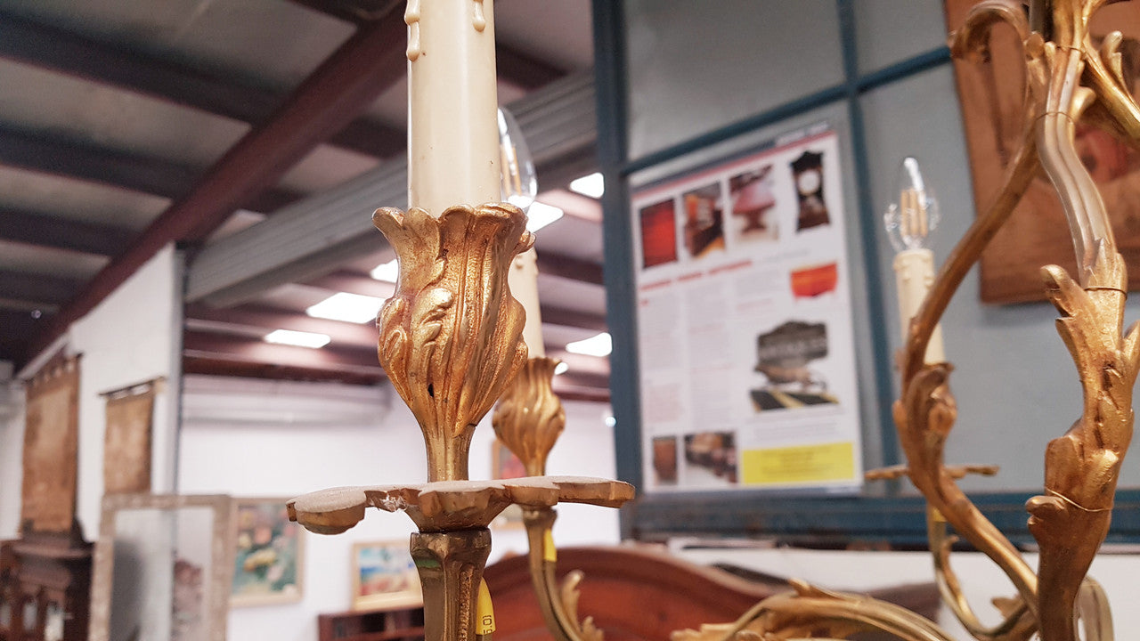 French Louis XV Style Chandelier | Antique & Vintage | Moonee Ponds Antiques | Australia Wide Delivery