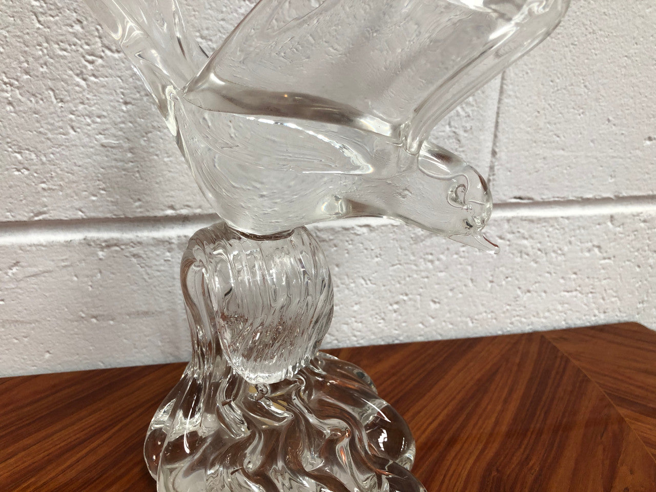 Stunning Sculptural Murano Glass Bird