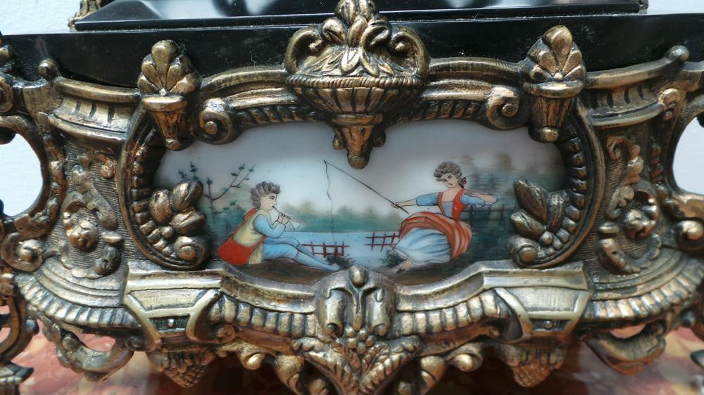 Antique French Style Mantle Clock | Antique & Vintage | Moonee Ponds Antiques | Australia Wide Delivery