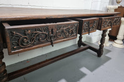 Rare and Charming 17th Century Spanish Walnut Serving - Side Table | Antique & Vintage | Moonee Ponds Antiques | Australia Wide Delivery