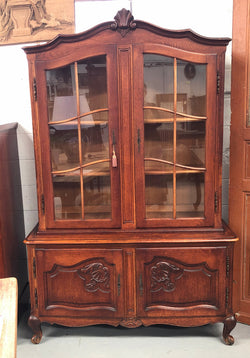 Vintage French Louis XV Style Carved Bookcase | Antique & Vintage | Moonee Ponds Antiques | Australia Wide Delivery