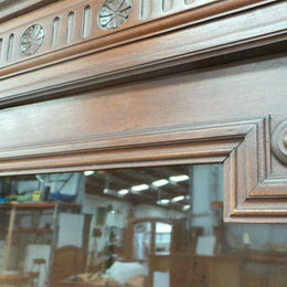 Antique French Walnut Bookcase
