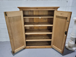 Lovely Victorian Pine Shield Cupboard | Antique & Vintage | Moonee Ponds Antiques | Australia Wide Delivery
