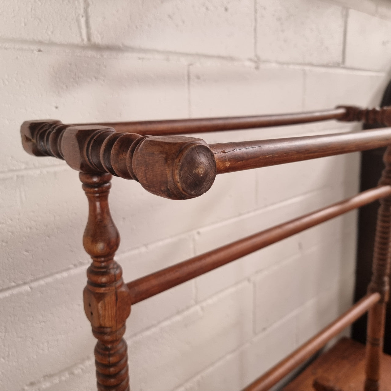 Beautiful Antique Cedar Towel Rail | Antique & Vintage | Moonee Ponds Antiques | Australia Wide Delivery