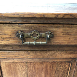 Early 19th Century Empire Oak Sideboard