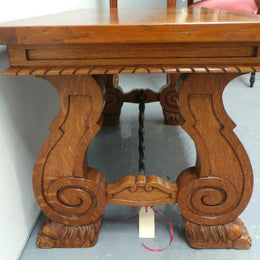 Petite Spanish Style Parquetry Top Coffee Table