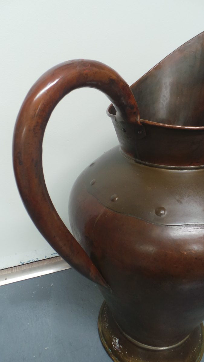 Antique French Copper Jug-1 | Antique & Vintage | Moonee Ponds Antiques | Australia Wide Delivery