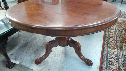 Victorian Mahogany Center Table