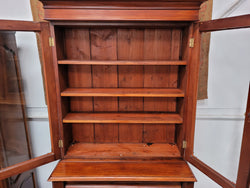 Mid 19th Century Australian Cedar & Flame Cedar Tall Bookcase | Antique & Vintage | Moonee Ponds Antiques | Australia Wide Delivery