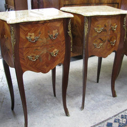 Matched Pair Of French Bedsides-1
