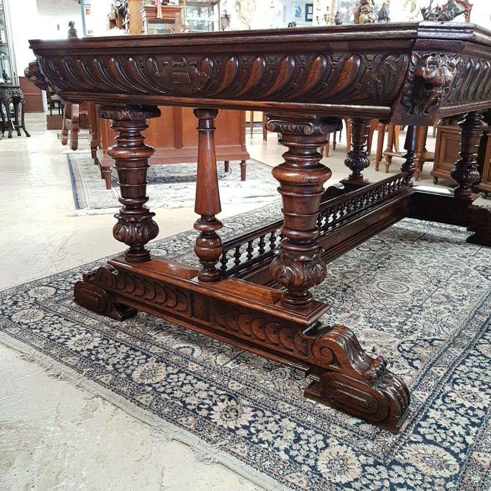 Early 19th Century Partners Desk | Antique & Vintage | Moonee Ponds Antiques | Australia Wide Delivery