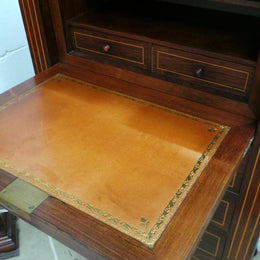 French Floral Marquetry Abattant