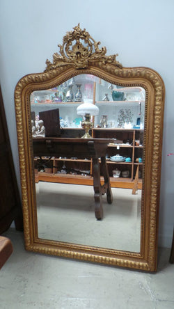 Large French Napoleon III Mirror | Antique & Vintage | Moonee Ponds Antiques | Australia Wide Delivery