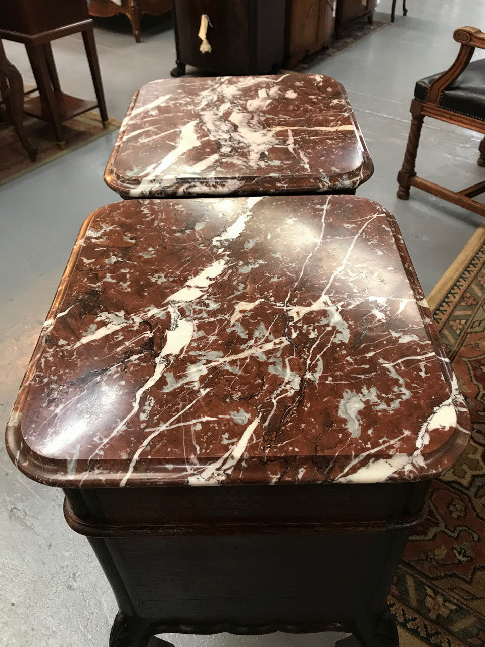 Fabulous Pair of French Louis XV Style Bedsides | Antique & Vintage | Moonee Ponds Antiques | Australia Wide Delivery