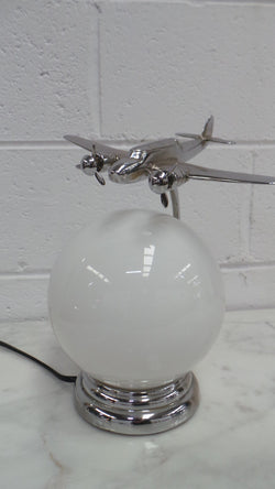 Rare Art Deco Aeroplane Lamp | Antique & Vintage | Moonee Ponds Antiques | Australia Wide Delivery