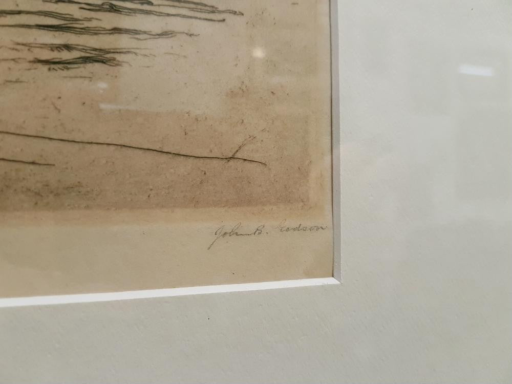 John Barclay Godson-Etching | Antique & Vintage | Moonee Ponds Antiques | Australia Wide Delivery