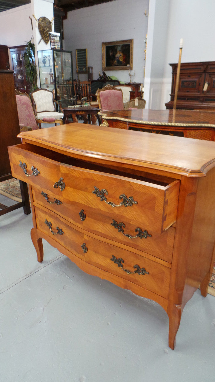 French Louis XV Style Cherrywood Commode | Antique & Vintage | Moonee Ponds Antiques | Australia Wide Delivery