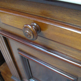 Pair Of French Mahogany Bedside Cabinets