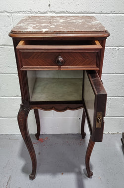 French Rosewood Louis XV Style Single Bedside Cabinet | Antique & Vintage | Moonee Ponds Antiques | Australia Wide Delivery