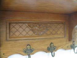 French Oak Carved Hat Rack | Antique & Vintage | Moonee Ponds Antiques | Australia Wide Delivery