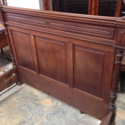 Henry II French Oak Queen Size Bed | Antique & Vintage | Moonee Ponds Antiques | Australia Wide Delivery
