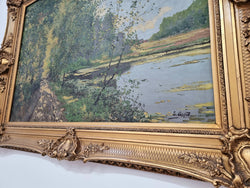 Beautiful Impressionist Oil on Canvas | Antique & Vintage | Moonee Ponds Antiques | Australia Wide Delivery