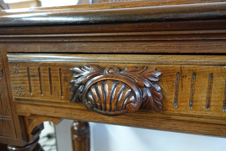 French Fruitwood Console Table