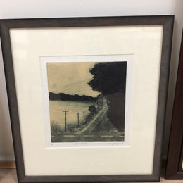 Lovely Framed Etching