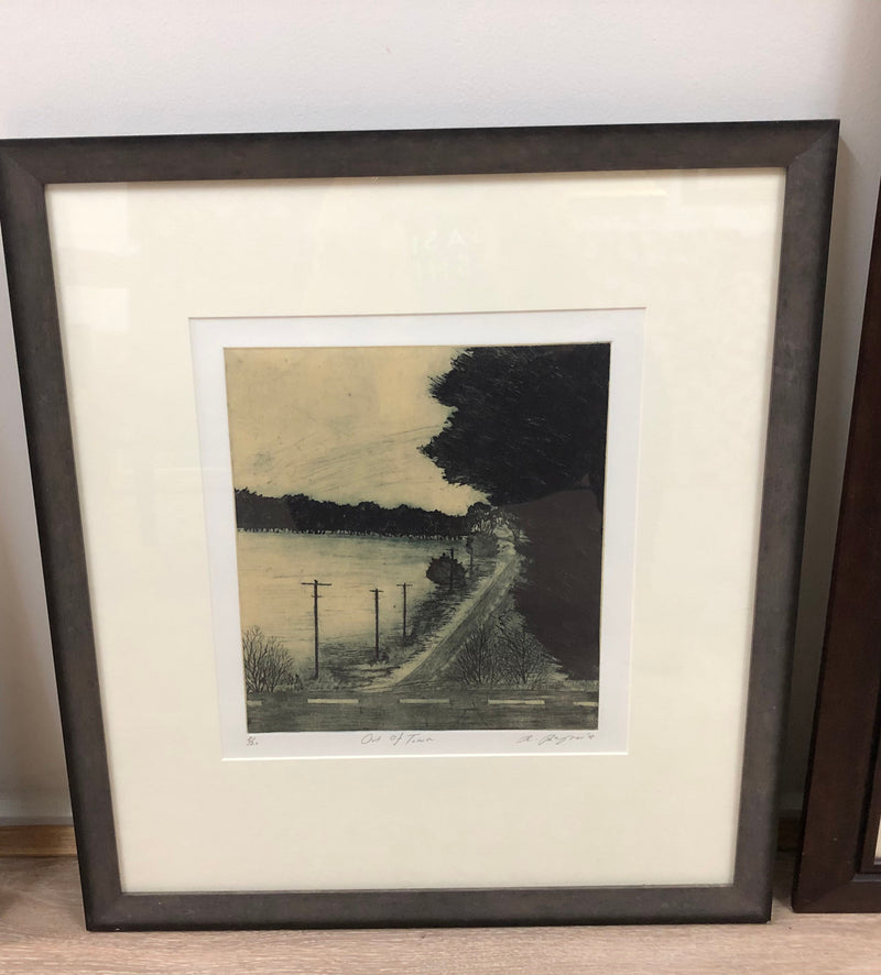 Lovely Framed Etching