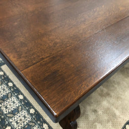French Spanish Style Oak Dining Table