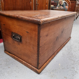 Pine Trunk-Blanket Box