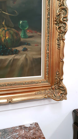 Large Signed M. Govers English Oil On Canvas | Antique & Vintage | Moonee Ponds Antiques | Australia Wide Delivery