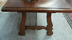 French Walnut Spanish Style Desk | Antique & Vintage | Moonee Ponds Antiques | Australia Wide Delivery