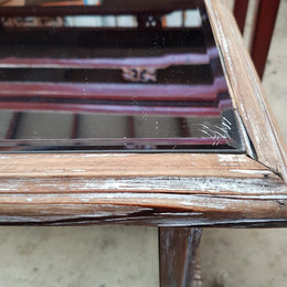 Rustic French Provincial Mirror Coffee Table