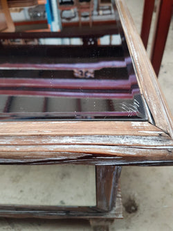 Rustic French Provincial Mirror Coffee Table | Antique & Vintage | Moonee Ponds Antiques | Australia Wide Delivery