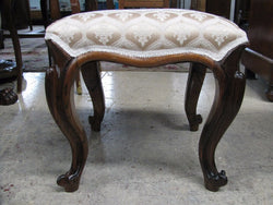Victorian Rosewood Foot Stool | Antique & Vintage | Moonee Ponds Antiques | Australia Wide Delivery