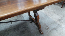 Spanish style French oak dining table | Antique & Vintage | Moonee Ponds Antiques | Australia Wide Delivery