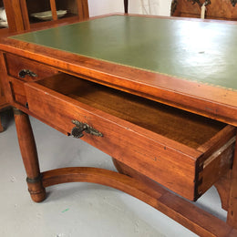 Fabulous Vintage leather top desk
