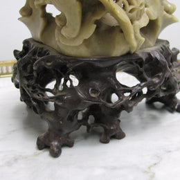 Chinese Soap Stone Incence Holder