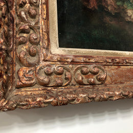 French Antique Floral Painting
