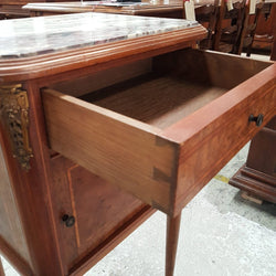 French Louis XVI Style Bedside Cabinet | Antique & Vintage | Moonee Ponds Antiques | Australia Wide Delivery