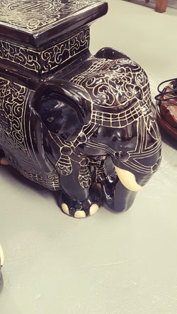 Vintage Chinese Elephant Planter Stand | Antique & Vintage | Moonee Ponds Antiques | Australia Wide Delivery