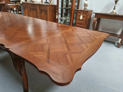 Louis XV Style Parquetry Top Extension Table | Antique & Vintage | Moonee Ponds Antiques | Australia Wide Delivery