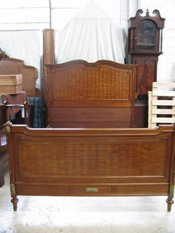 French Walnut Queen Size Bed | Antique & Vintage | Moonee Ponds Antiques | Australia Wide Delivery