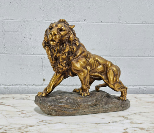 Sensational Terracotta Lion Statue