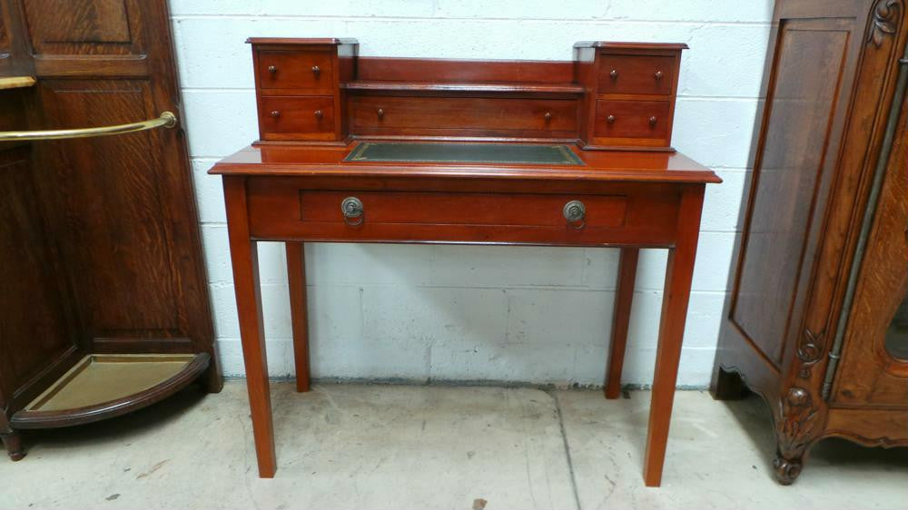 Petite Mahogany Desk | Antique & Vintage | Moonee Ponds Antiques | Australia Wide Delivery