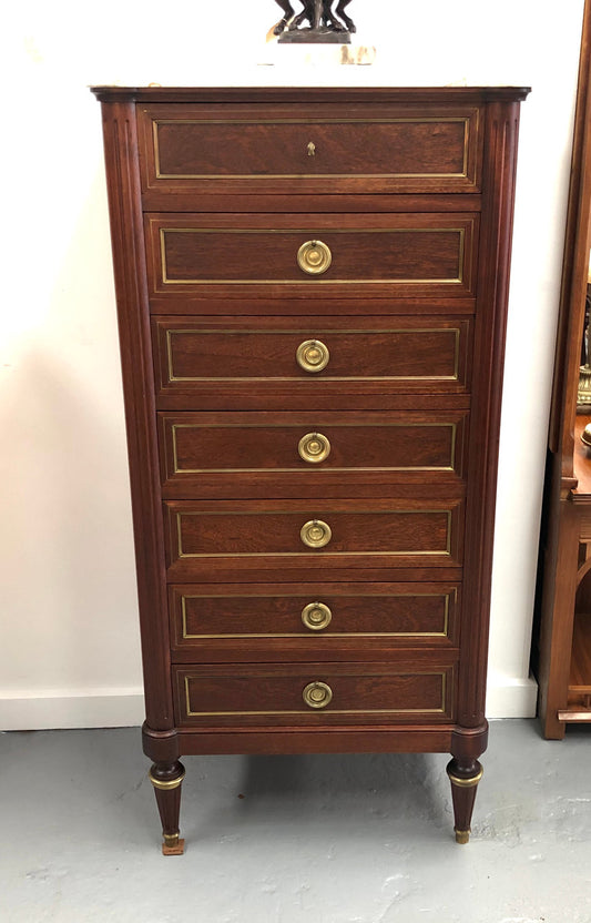Beautiful French Mahogany Semainier