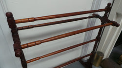 Beautiful Mahogany Towel Rail | Antique & Vintage | Moonee Ponds Antiques | Australia Wide Delivery