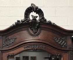 French 19th Century Louis XV Style Three Door Bookcase | Antique & Vintage | Moonee Ponds Antiques | Australia Wide Delivery